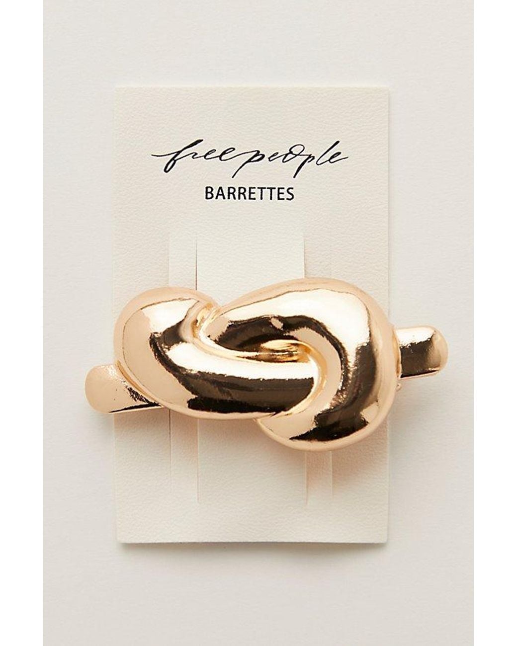 Free People Natural Roundabout Jumbo Barrette
