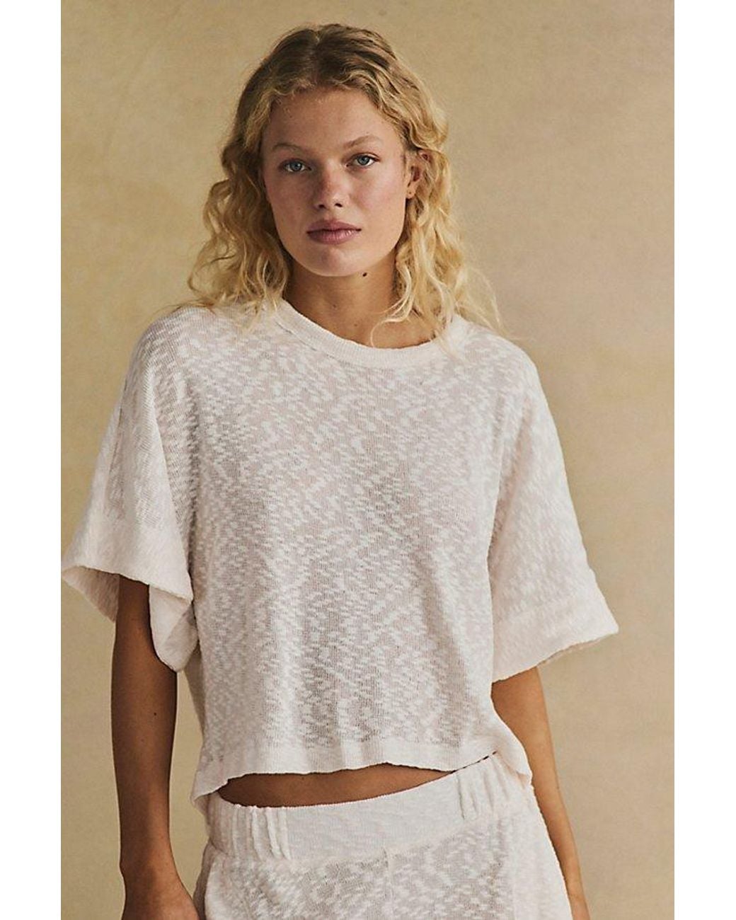 Free People Natural Zinnia Short Set