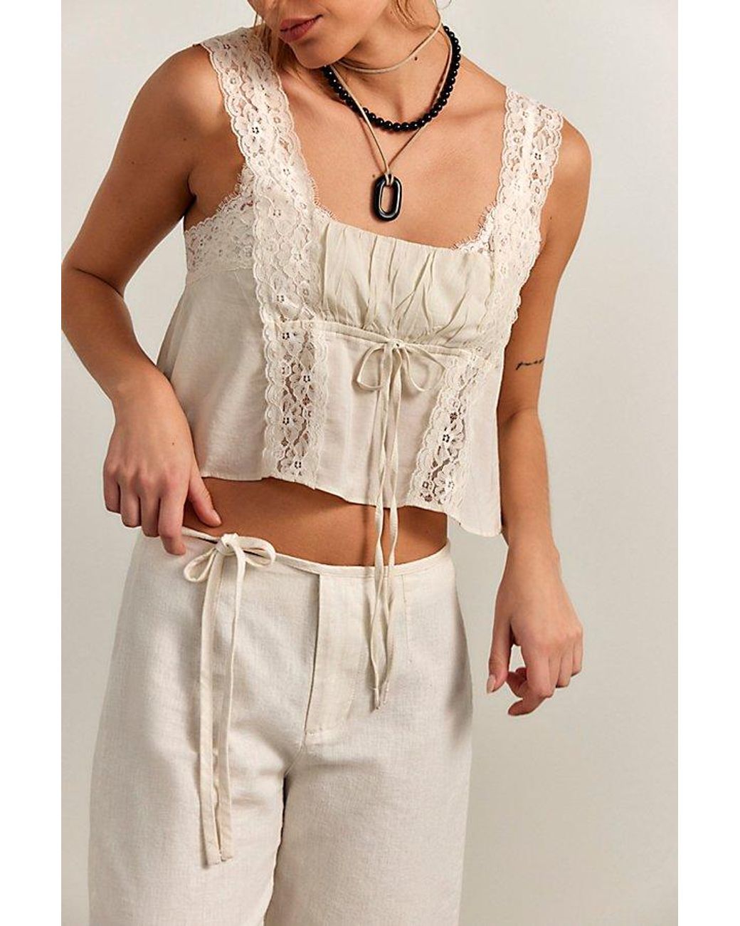 Intimately By Free People Multicolor Soft Launch Crop Top By
