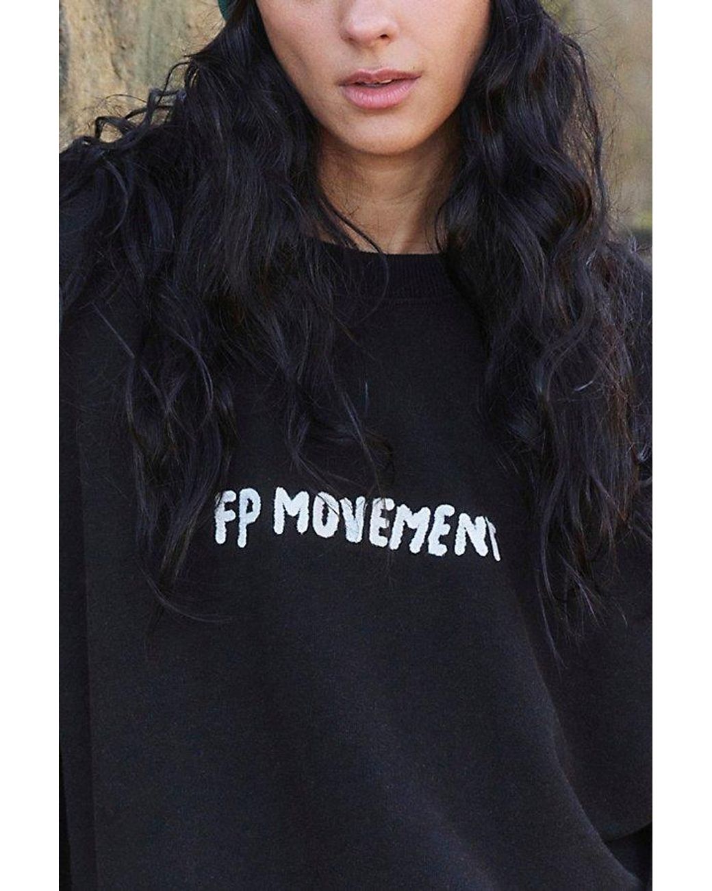 Fp Movement Blue All Star Embroidered Pullover
