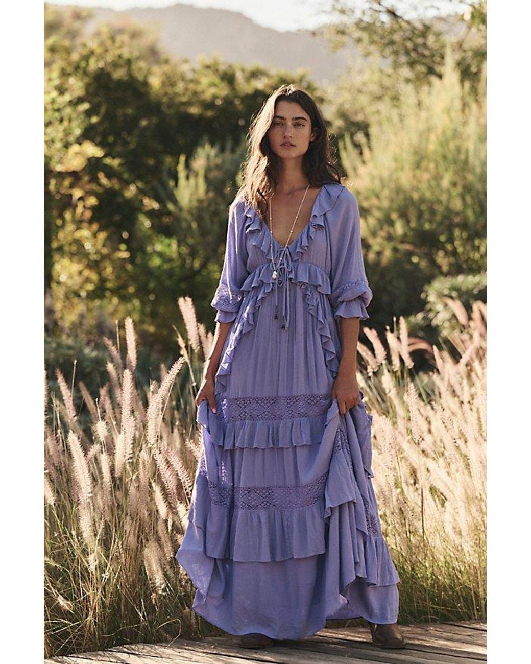 free-est Multicolor Isobel Maxi Dress By