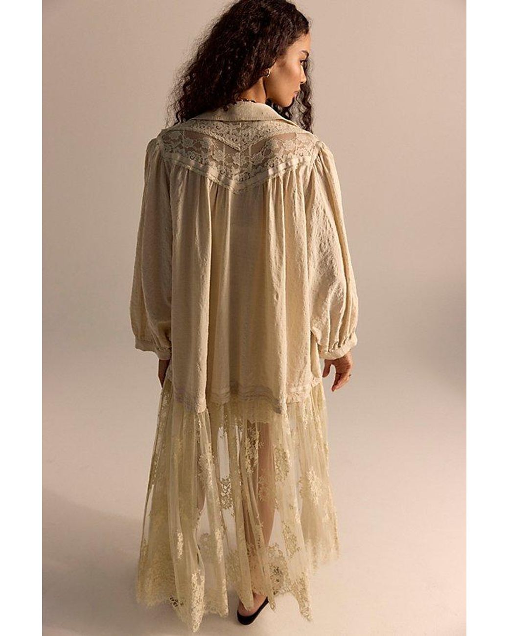 Intimately By Free People Natural Last Stop Maxi Top By