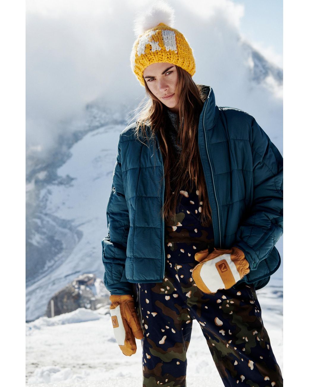 Free People Synthetic Pippa Packable Puffer Jacket By Fp Movement in Blue - Lyst