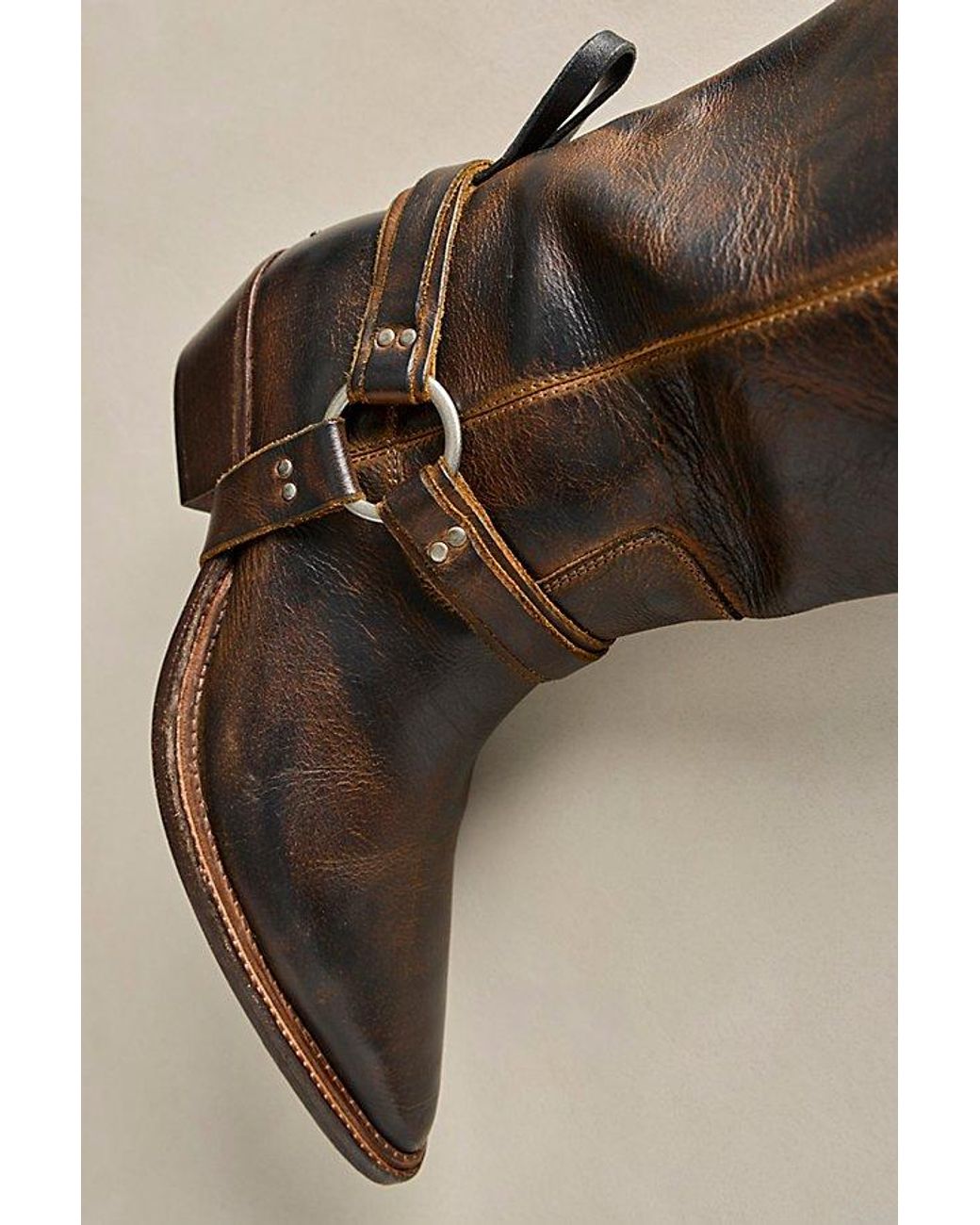 Free People Black We The Free Ashland Harness Boots