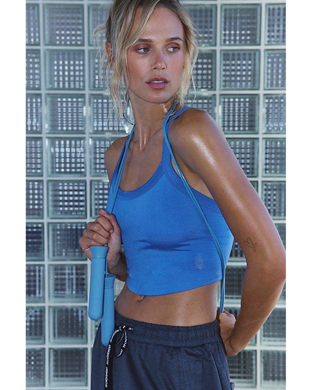Fp Movement Blue All Clear Shine Cami