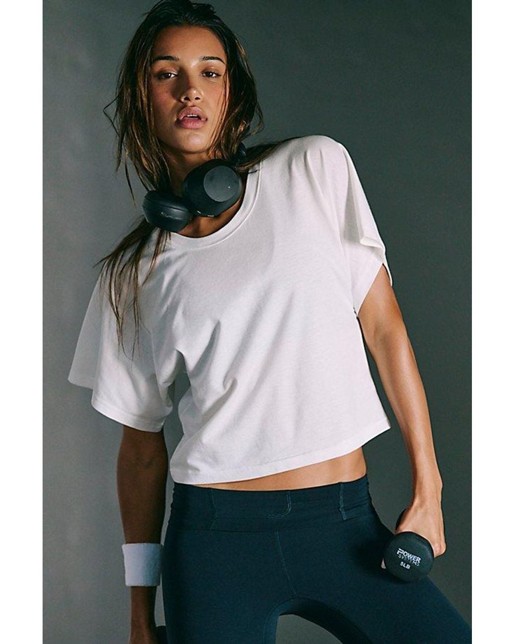 Fp Movement Gray Above Me Performance Tee