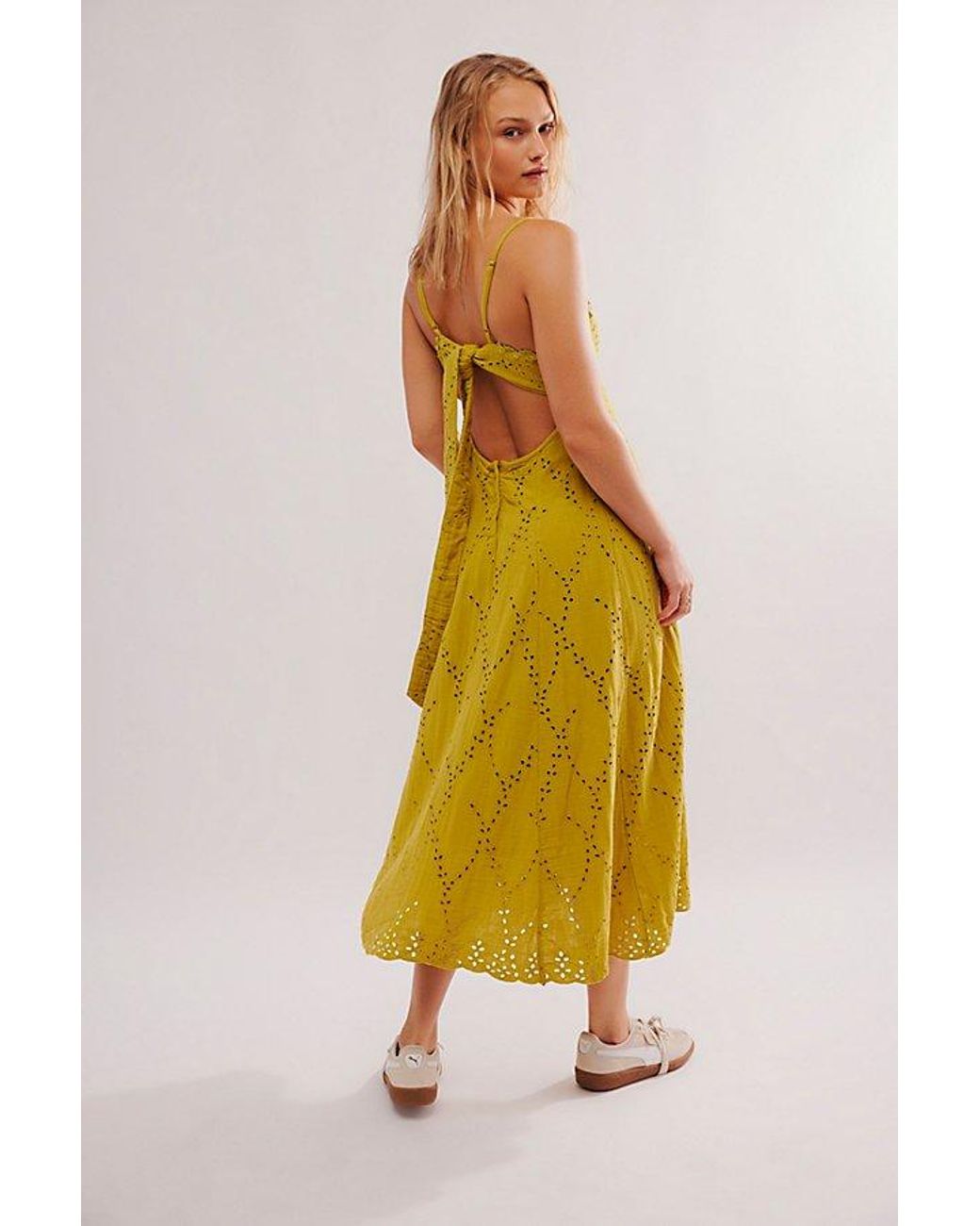 Free People Getaway Midi Dress Lyst UK