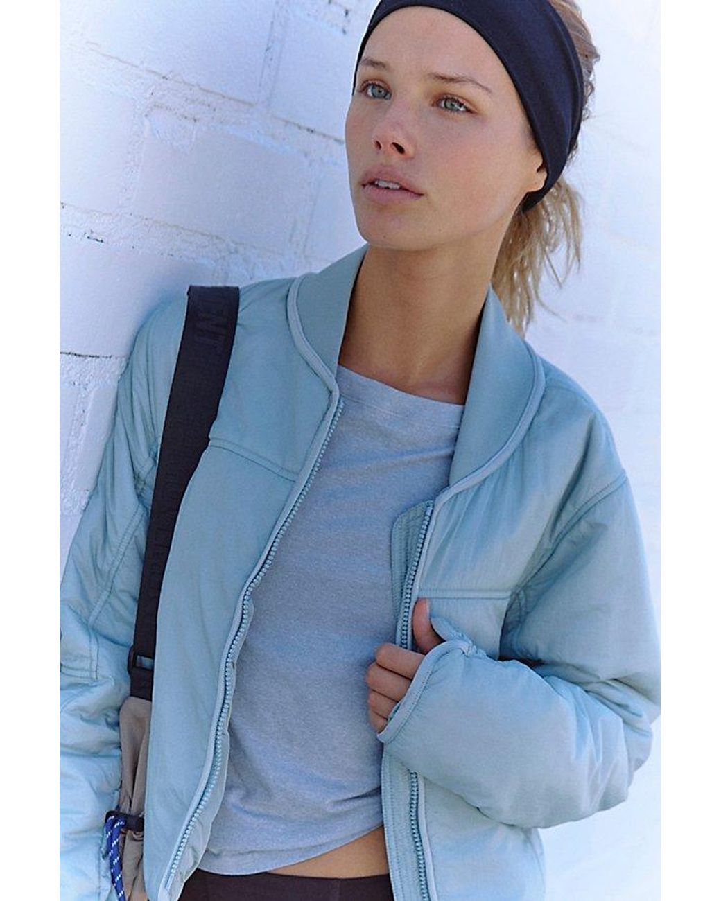 Fp Movement Blue Keep Your Cool Liner Jacket