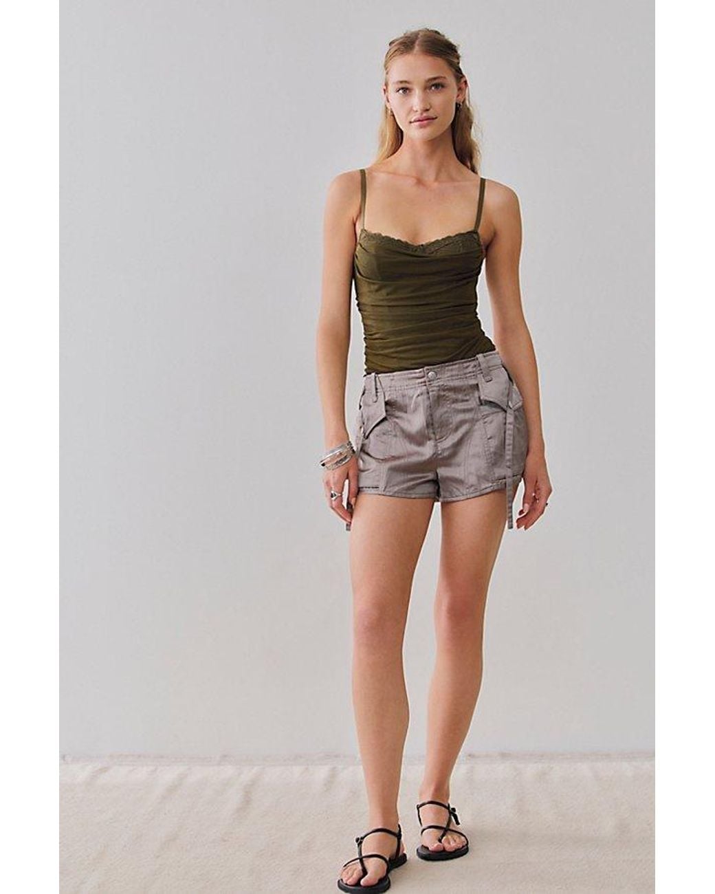 Intimately By Free People Black Hard Launch Corset Bodysuit By