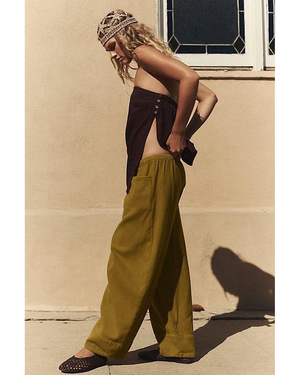 free-est Natural Beach Ease Pants By