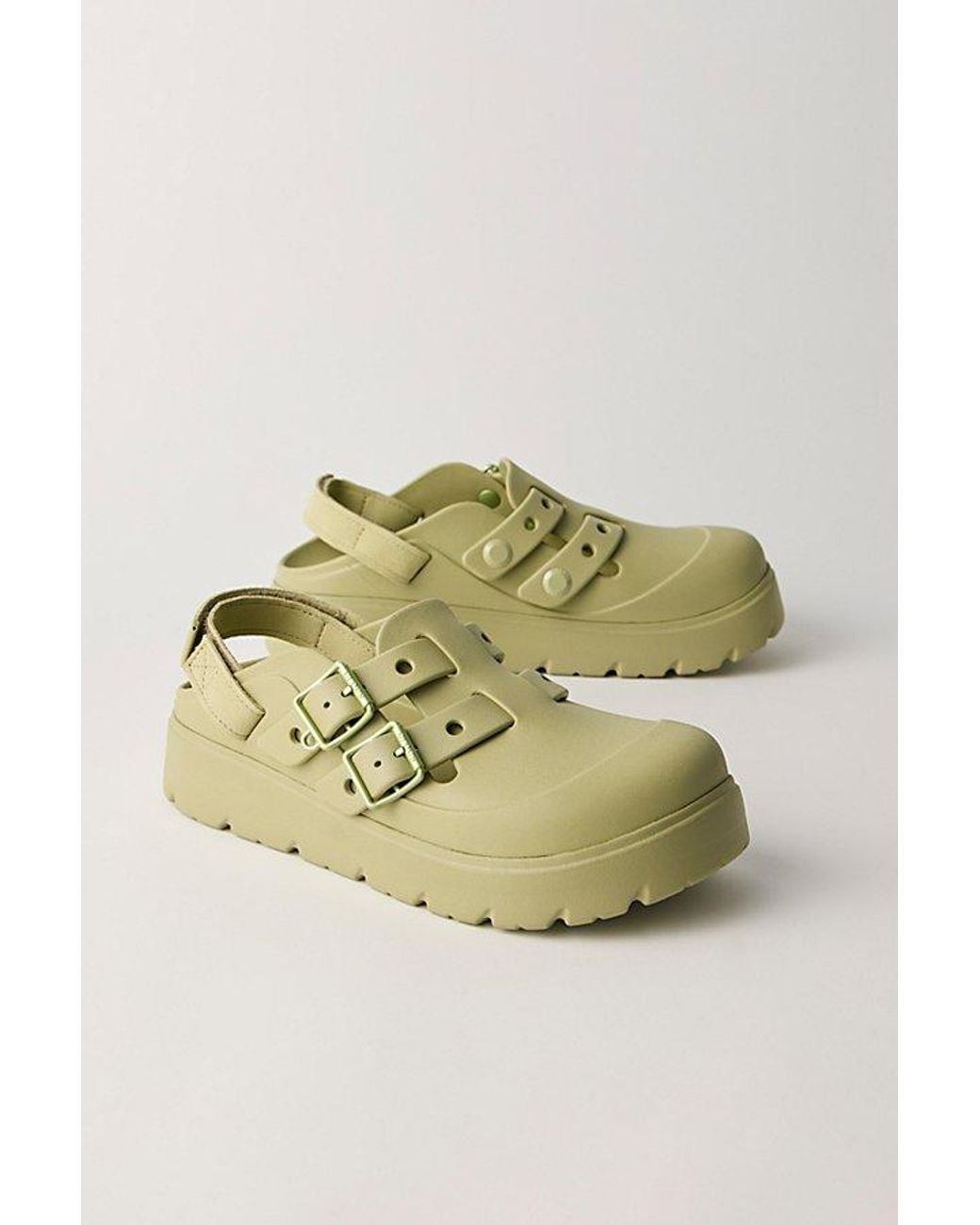 CROCSTM Green Loaferette Clogs