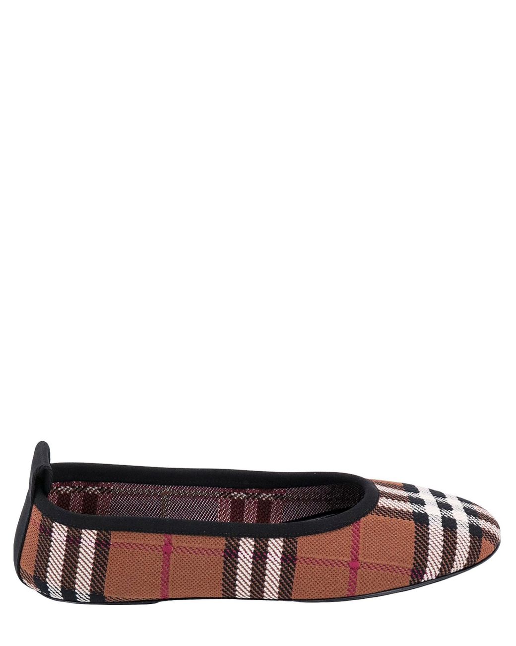 Burberry Ballet Flats in Brown | Lyst