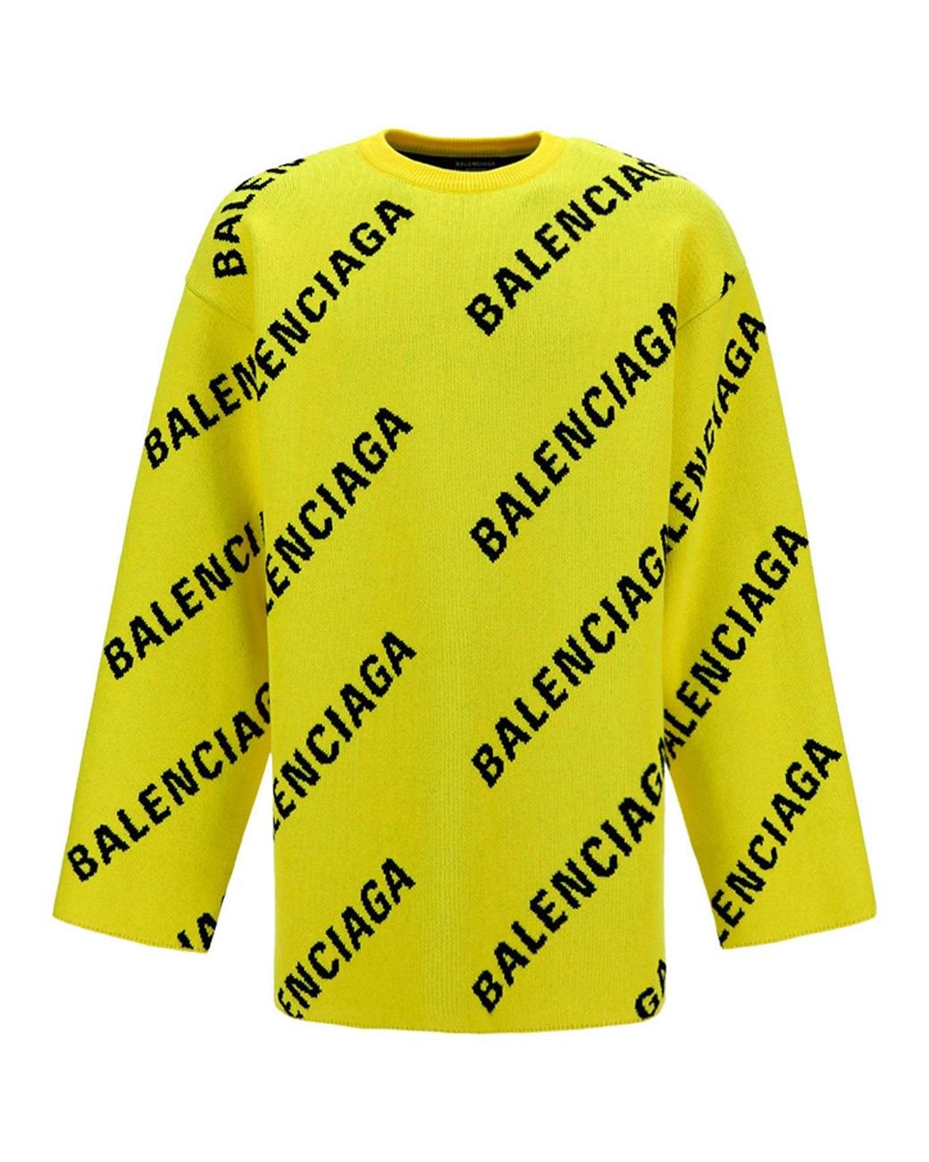 balenciaga crew neck sweater