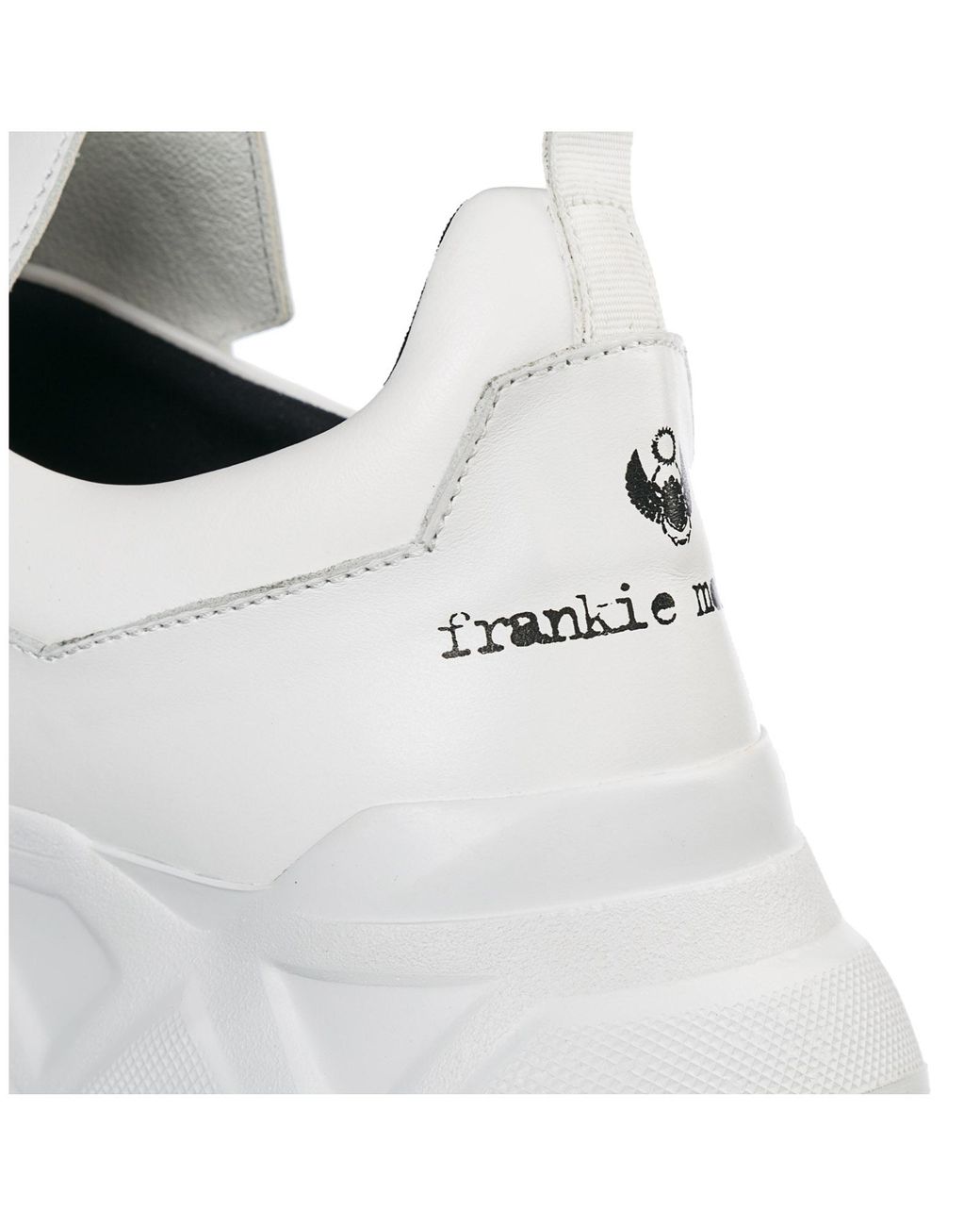Frankie Morello Men's Shoes Leather Trainers Sneakers in White for Men |  Lyst