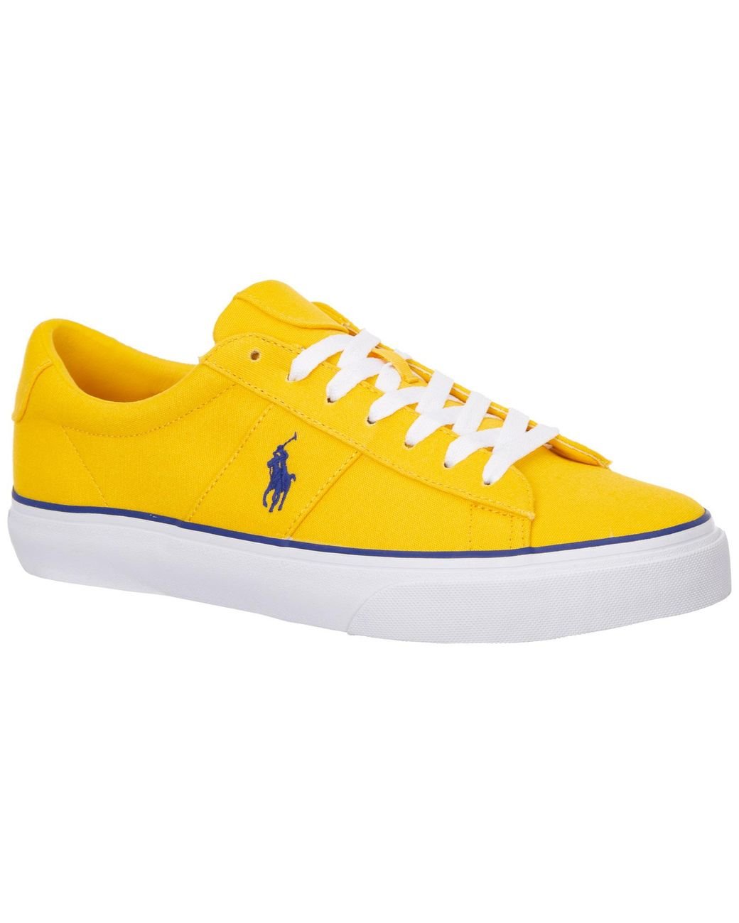 ralph lauren yellow shoes