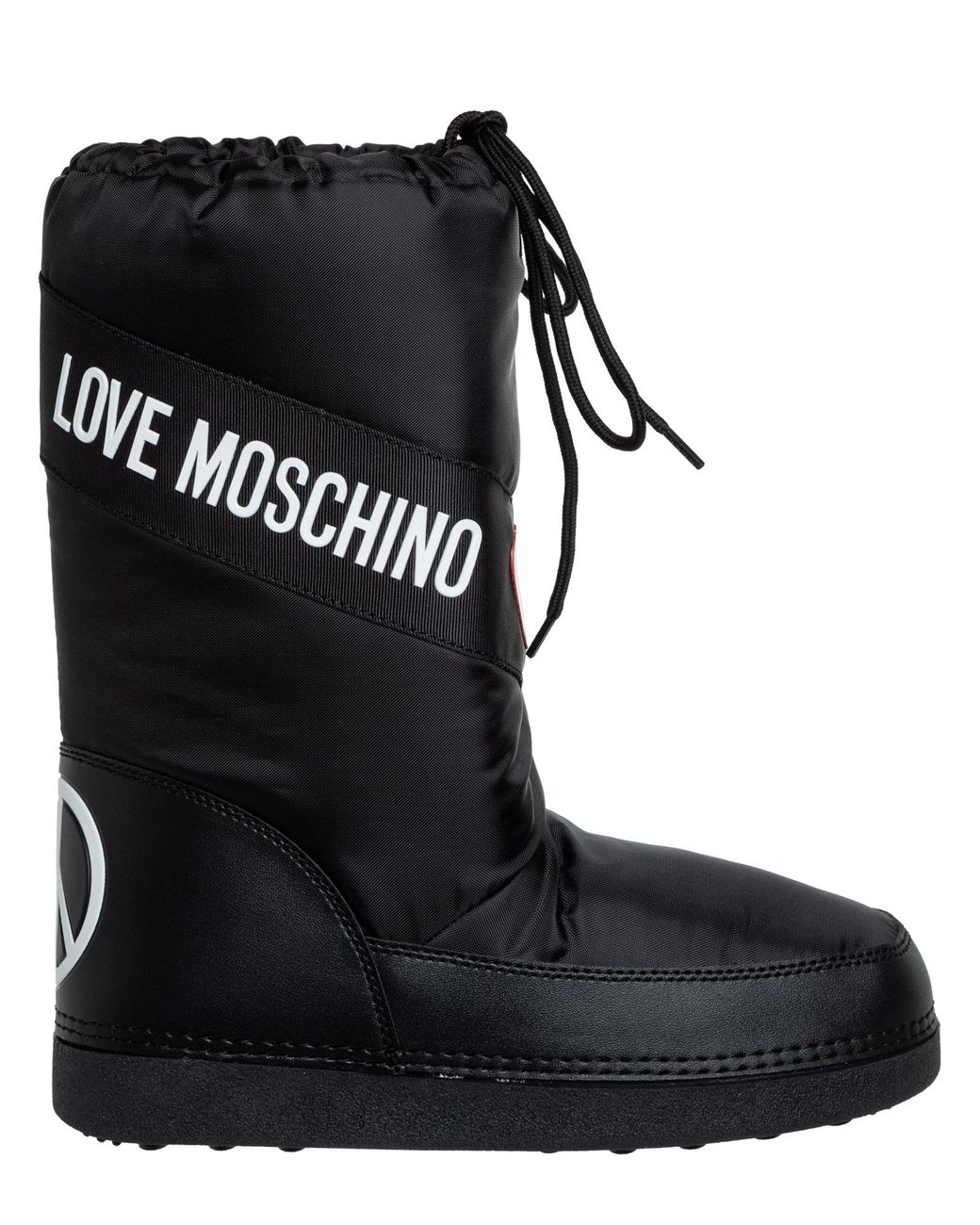 Stivali da neve Peace & Love di Love Moschino in Nero | Lyst