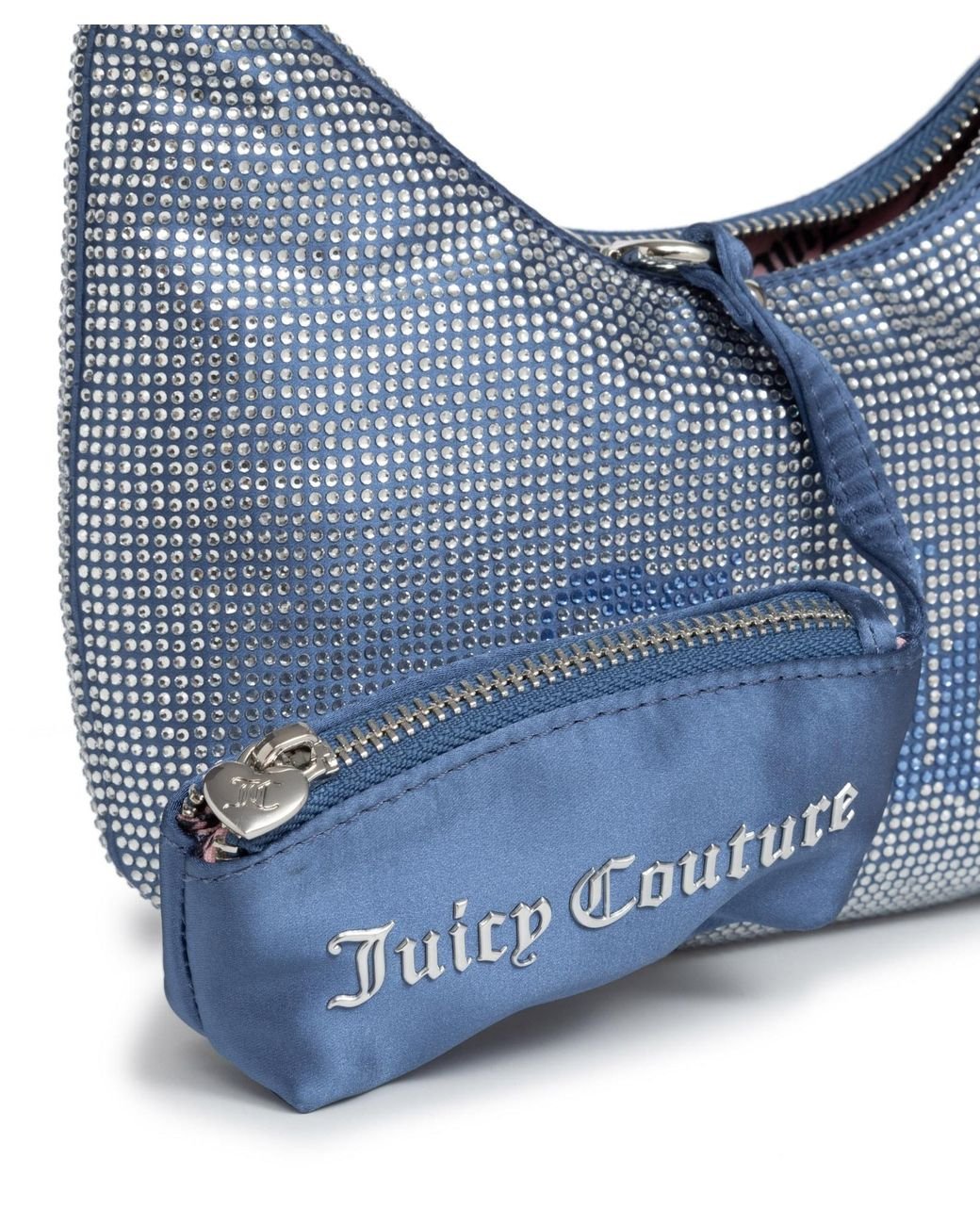 2WAY【JUICY COUTURE】Hazel S ロゴ ポーチ ショルダー ホーボー JUICY COUTURE】Hazel S ロゴ ポーチ付 2WAYショルダーバッグ