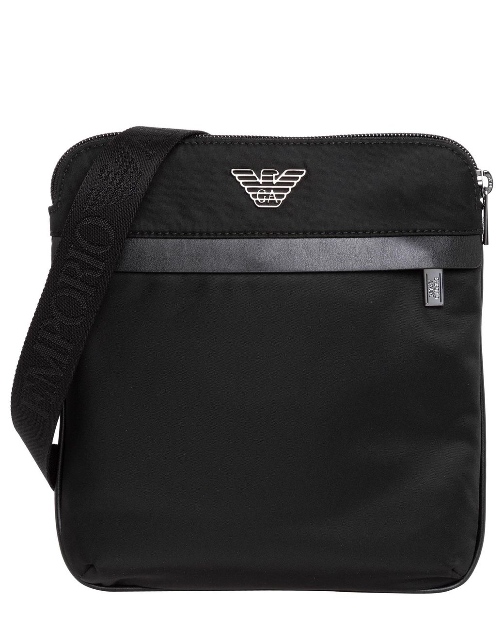 Emporio Armani Crossbody Bag in Black for Men | Lyst