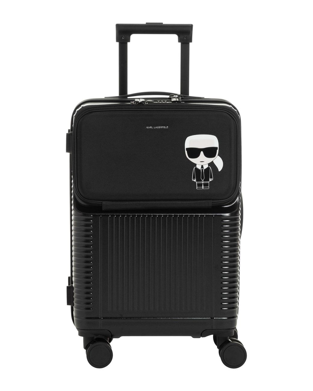 Karl Lagerfeld K/ikonik Suitcase in Black Lyst