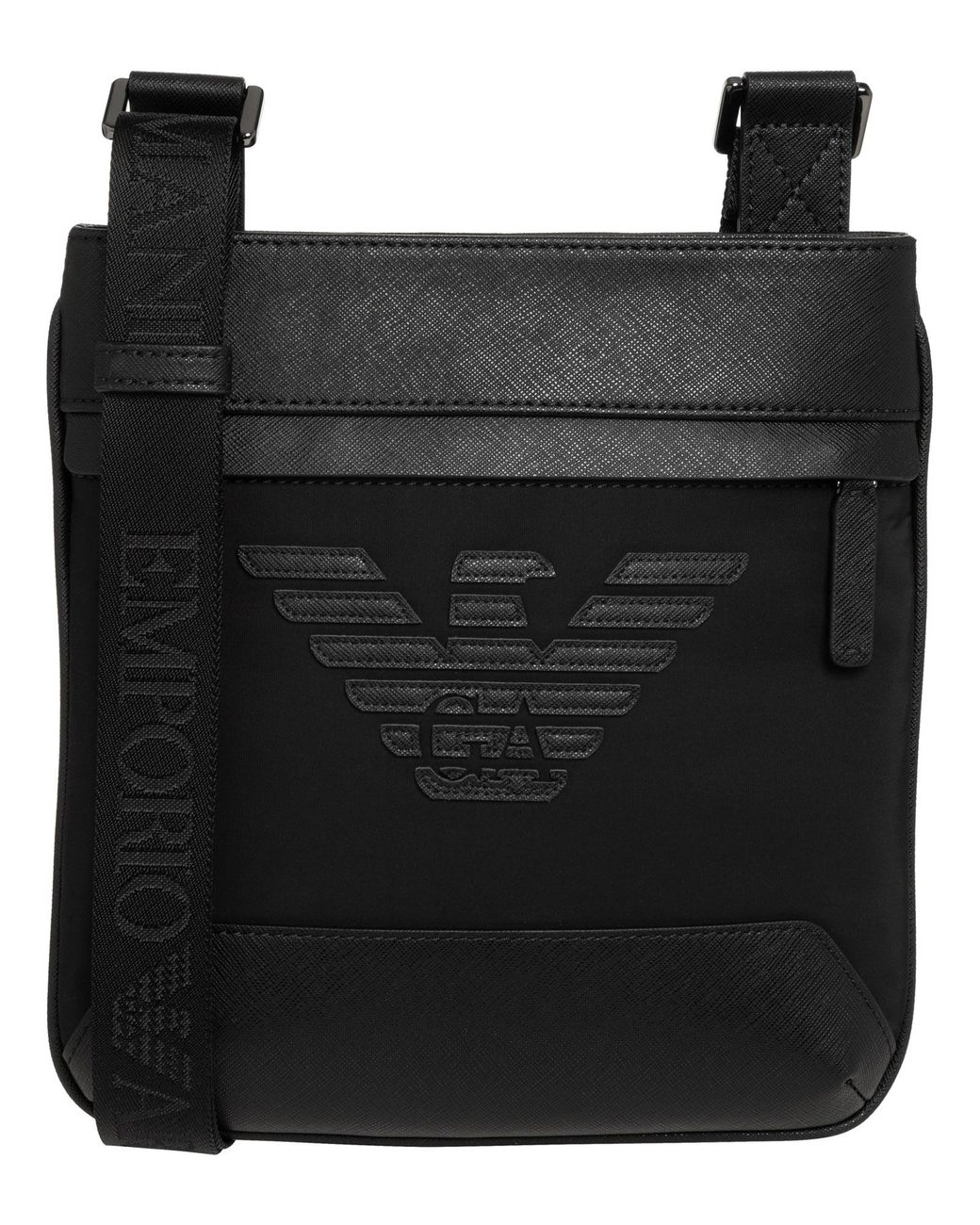 Emporio Armani Crossbody Bag in Black for Men | Lyst Canada