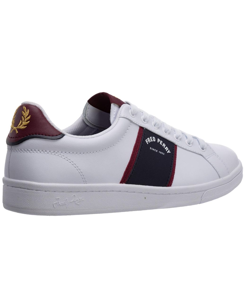 Fred Perry Shoes Leather Trainers Sneakers in White for Men | Lyst Canada