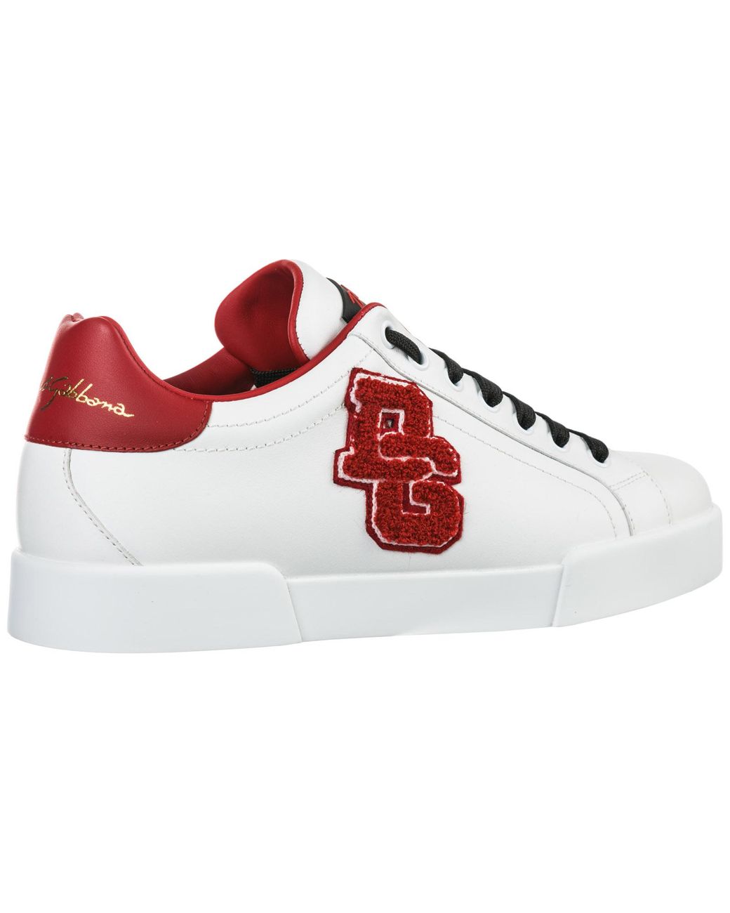 Dolce & Gabbana Shoes Leather Trainers Sneakers Portofino for Men 