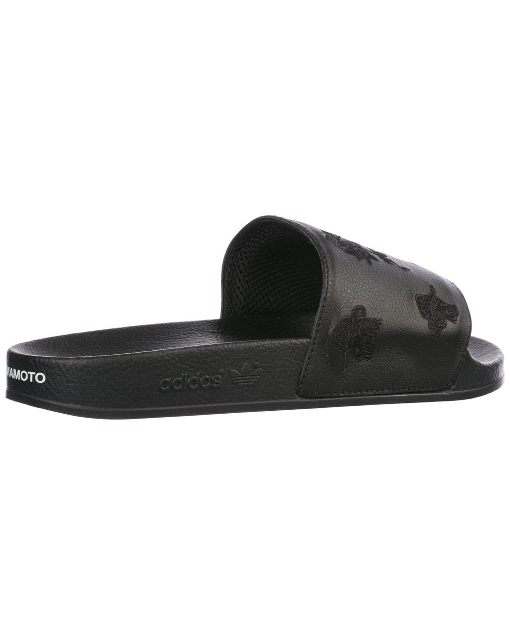 Y-3 Slippers Sandals Adilette Aop in Nero (Black) for Men - Lyst