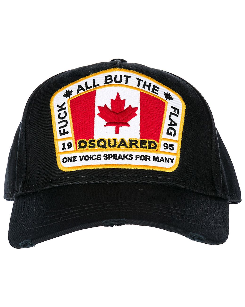 dsquared canada flag hat