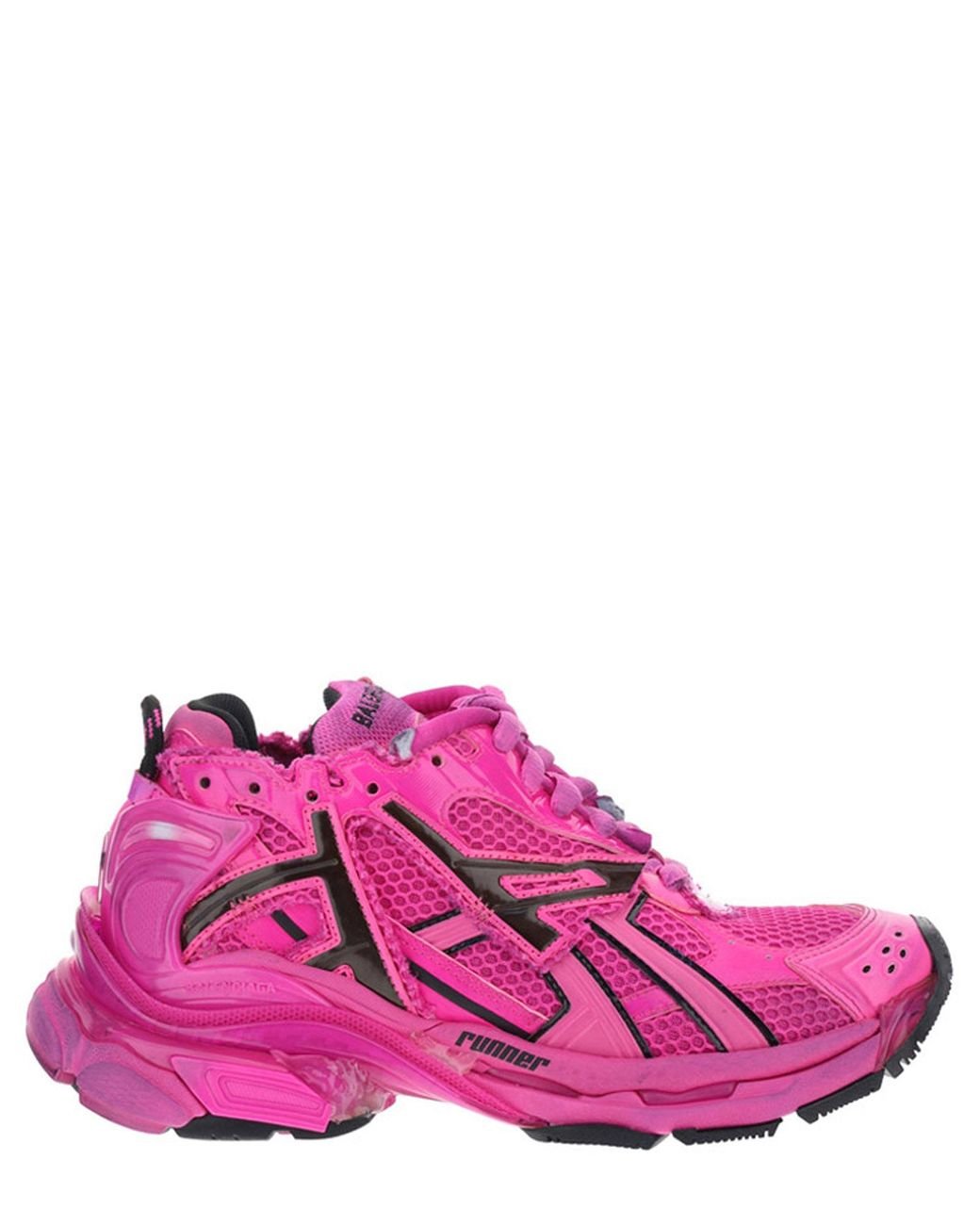 balenciaga runners pink