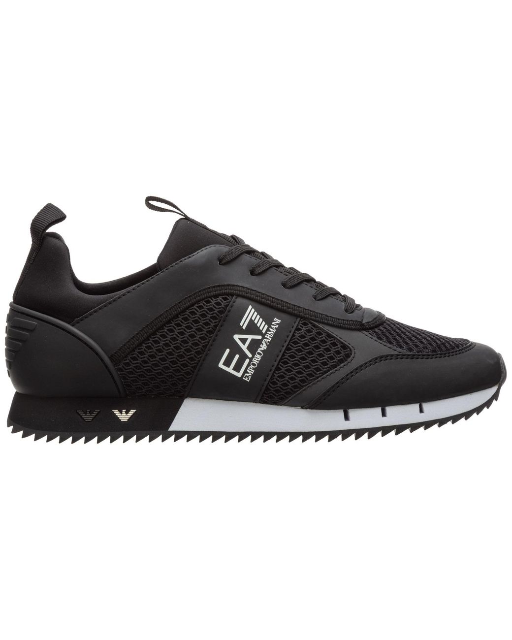 EA7 Men's Shoes Trainers Sneakers in Black for Men - Lyst