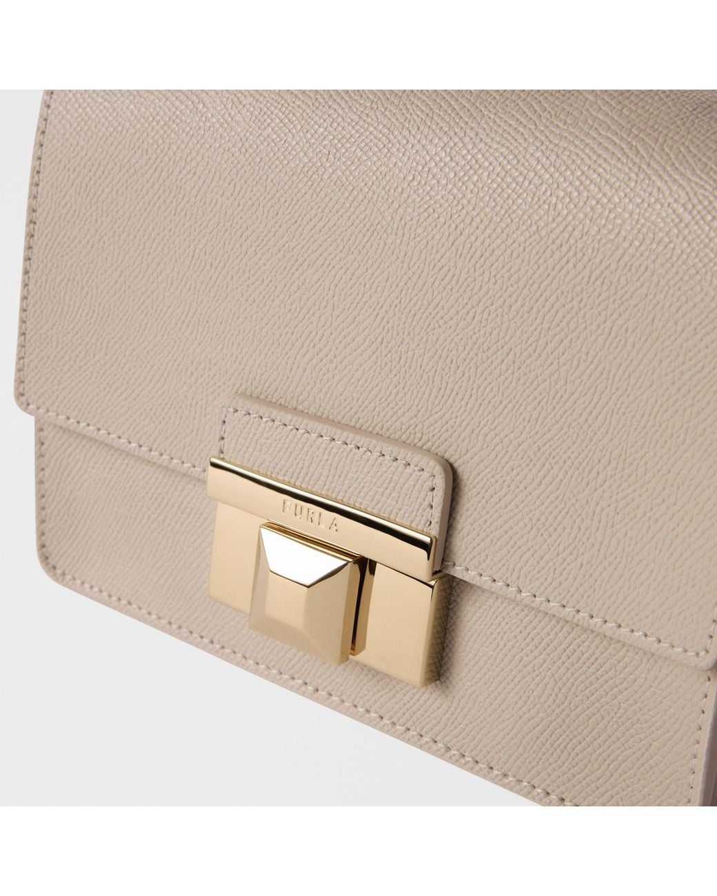 Furla Natural Venere Crossbody Perla E Andromeda Calf Leather