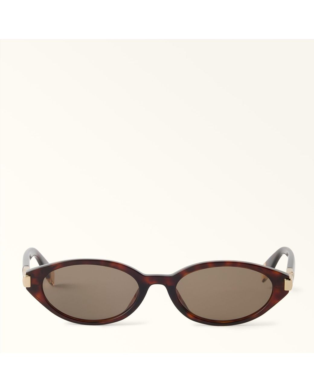 Furla Brown Sunglasses Havana Acetate