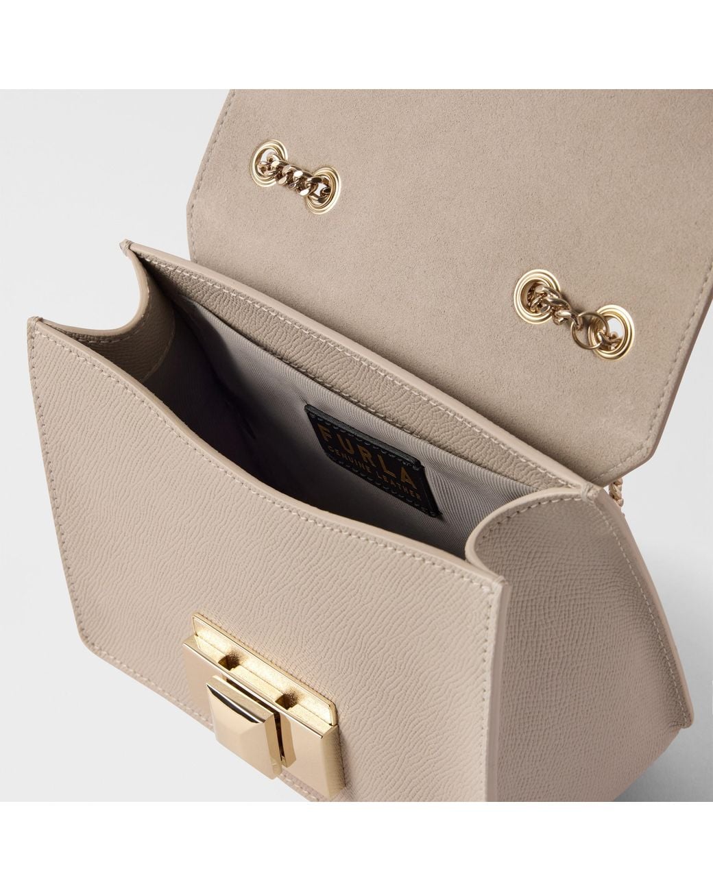Furla Natural Venere Crossbody Perla E Andromeda Calf Leather