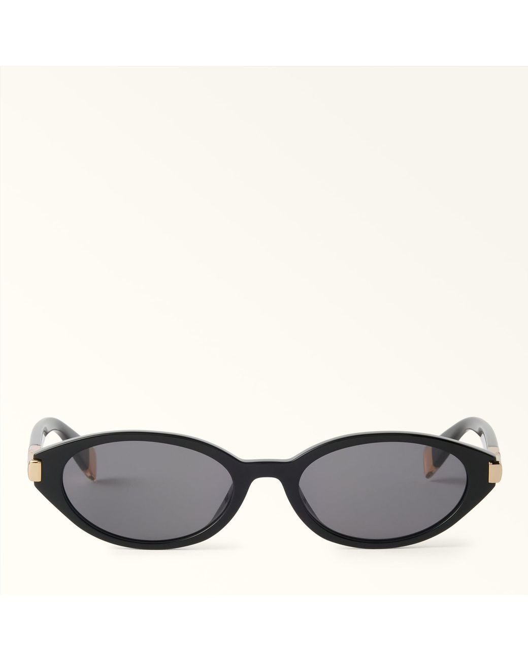 Furla Gray Sunglasses Nero Acetate