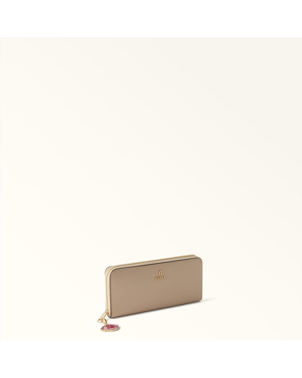 Furla Pink Hashtag Charm Blush Metal + Enamel