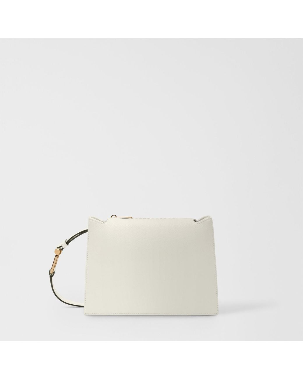Furla Natural Nuvola Crossbody Panna Grained Calf Leather