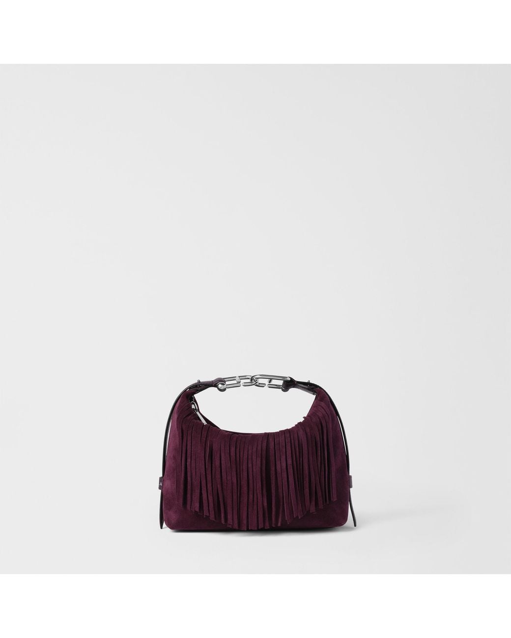 Furla Purple Tonie Shoulder Bag Toni Winter Bloom