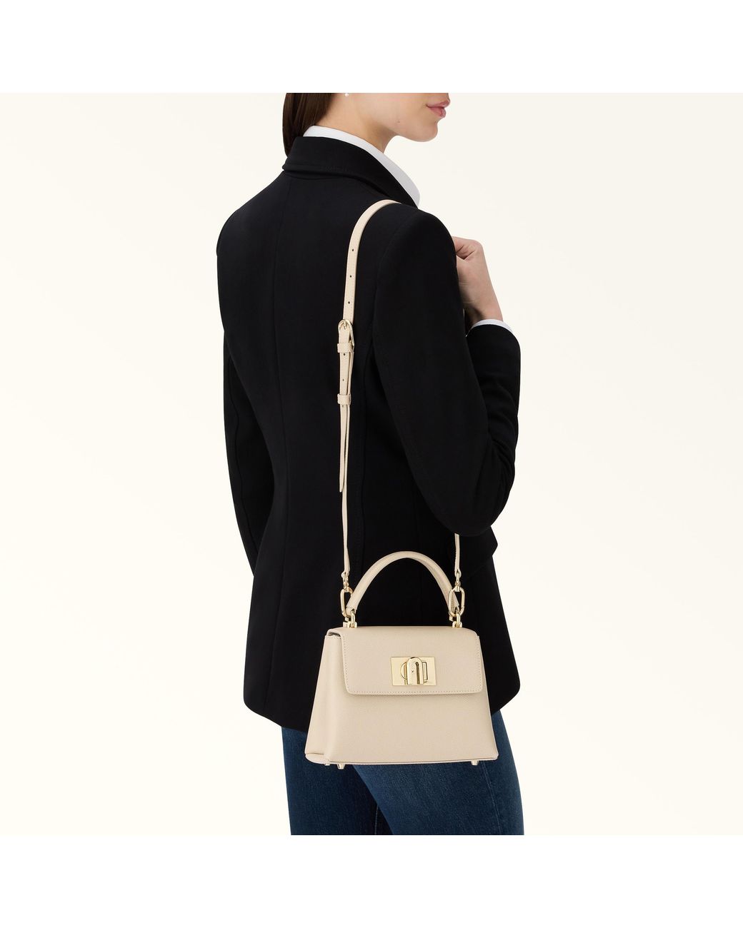 Furla Black 1927 Mini Top-handle