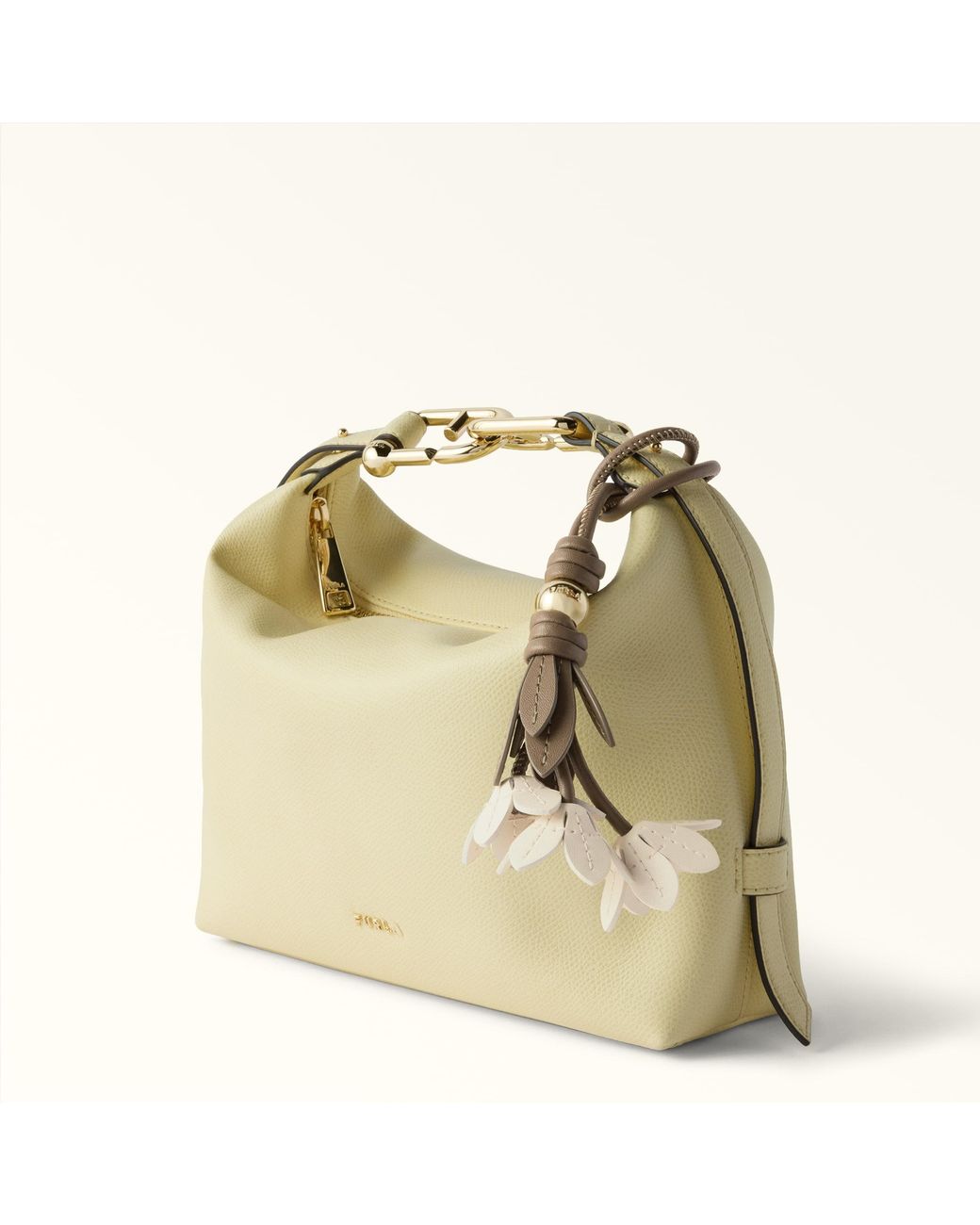 Furla Natural Allegra Charm Toni Panna Colourblock Sydney Calf Leather