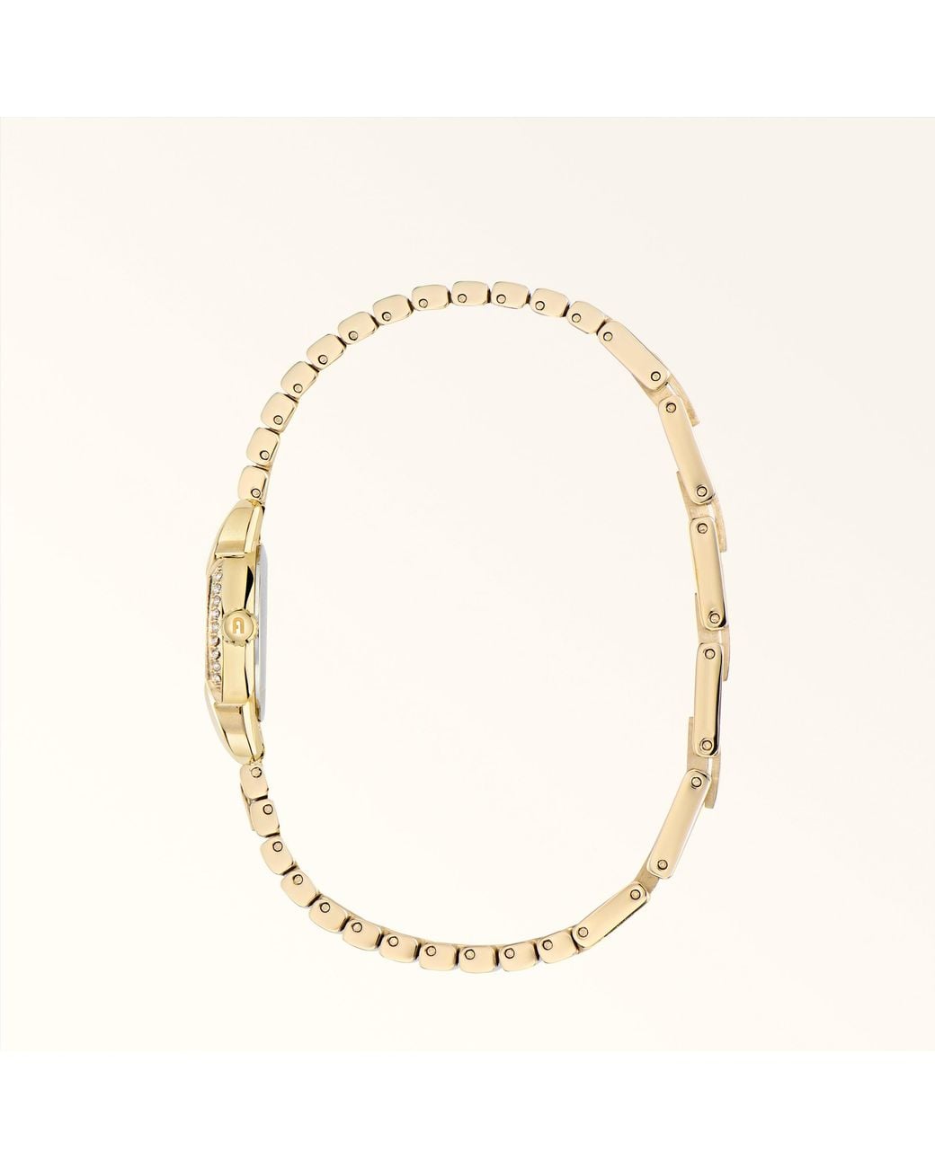Furla Metallic Mini Shape Metal + Strass