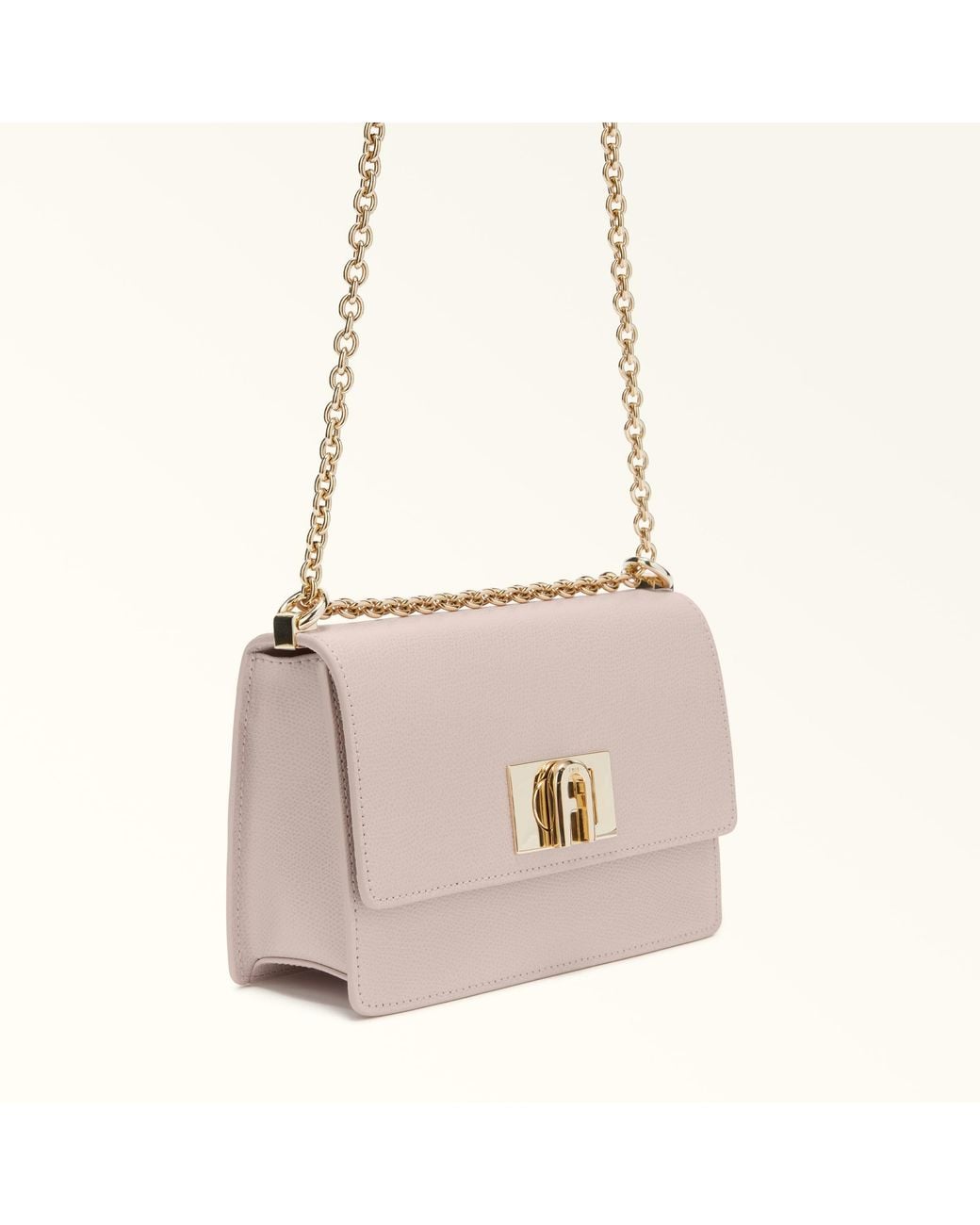 Furla Natural 1927 Crossbody Mini Corolla Textured Leather