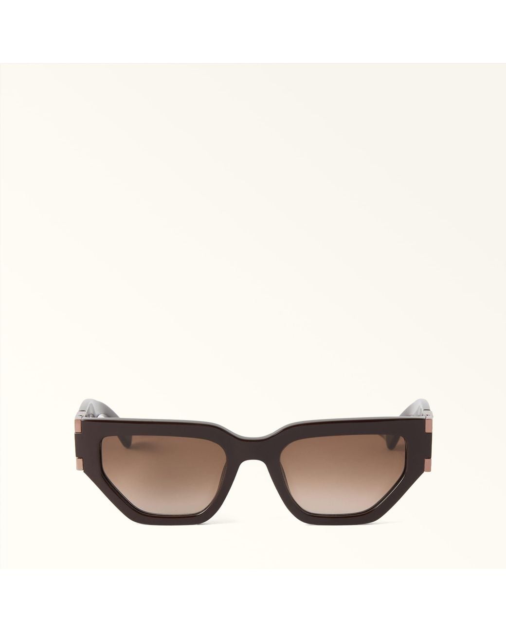 Furla Brown Sunglasses Cioccolato Acetate