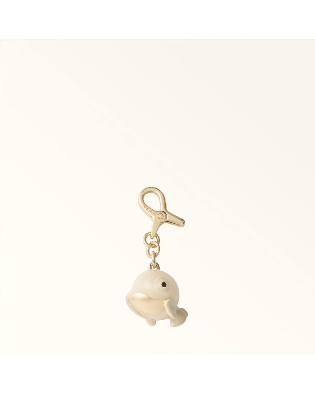 Furla Metallic Hashtag Charm Toni Panna Metal + Enamel