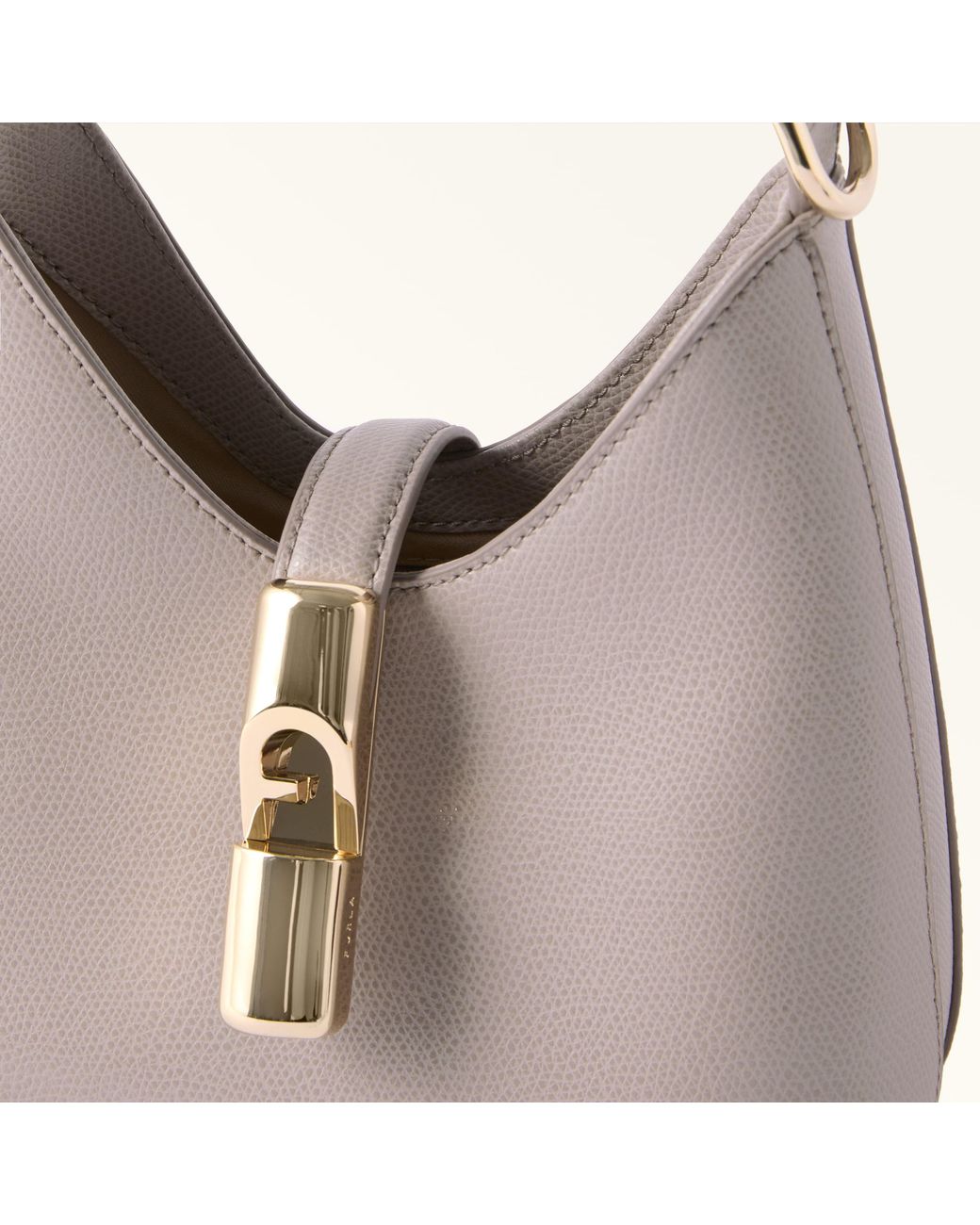 Furla Natural Iride Mini Bag Cachemire Textured Leather