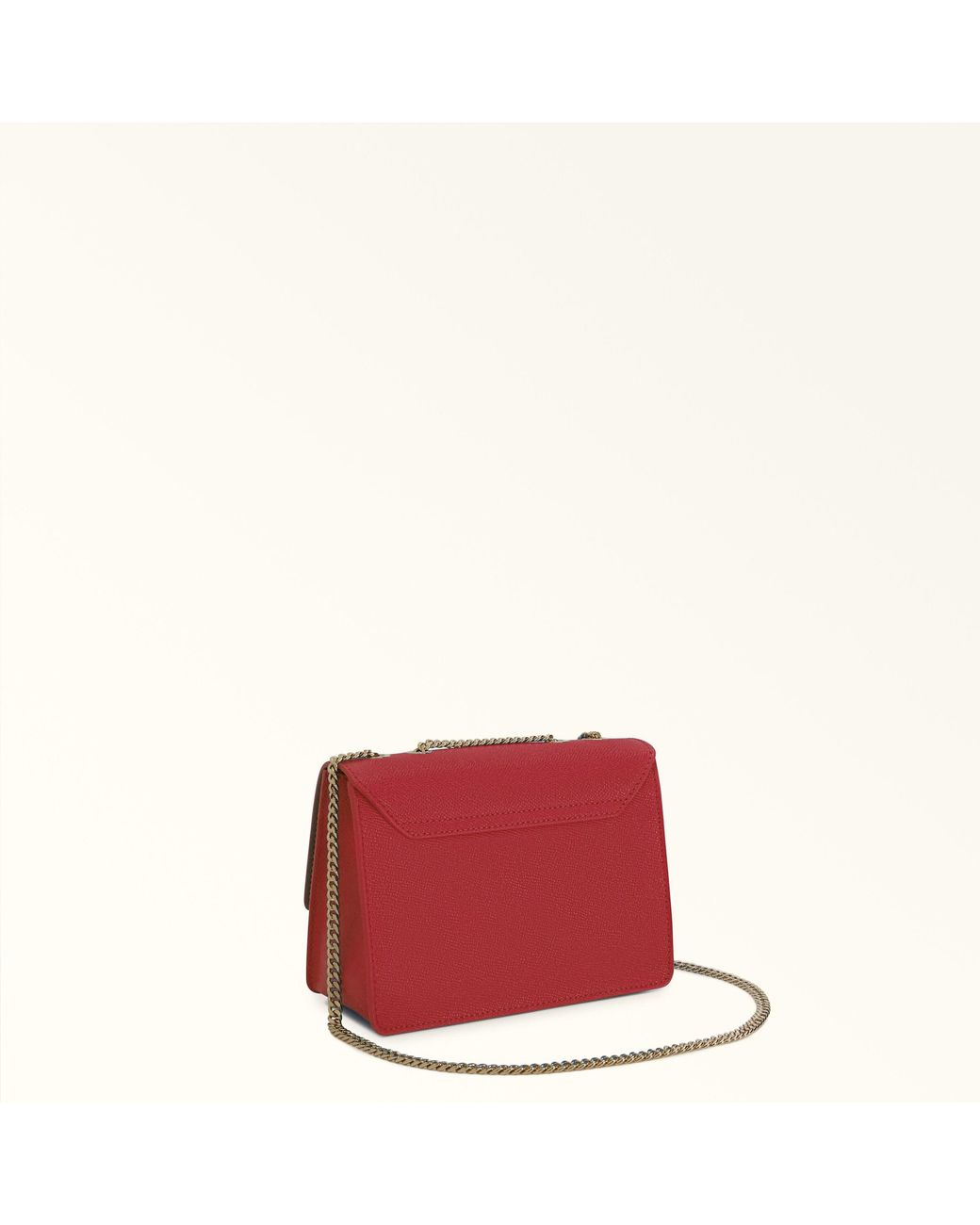 Furla Red Venere Crossbody Mini Lacca Andromeda Calf Leather