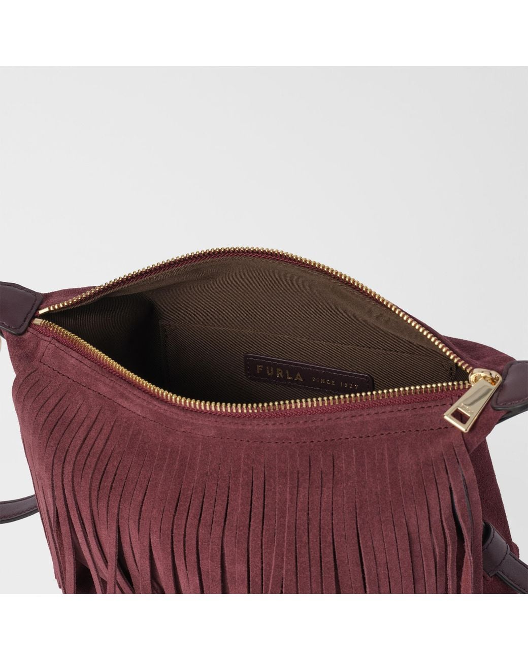 Furla Red Tonie Shoulder Bag Xl Toni Mogano