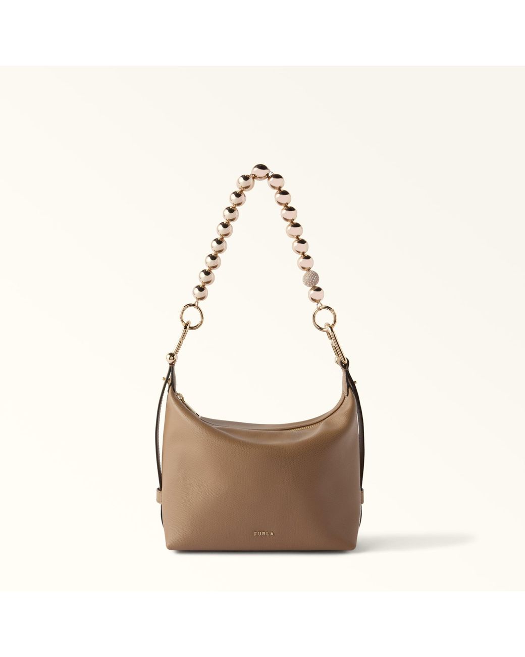 Furla Natural My Bag Handle Metal + Strass