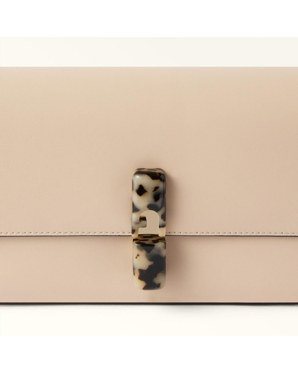 Furla Natural Iride Crossbody Cotone G Sidney Calf Leather