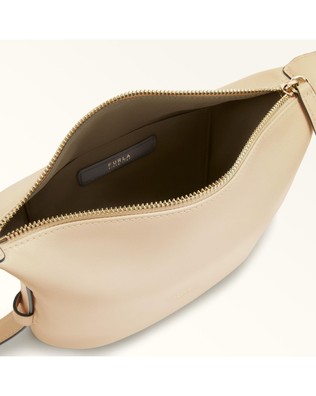 Furla Natural Nuvola Mini Bag Ballerina I Claris Lux Calf Leather