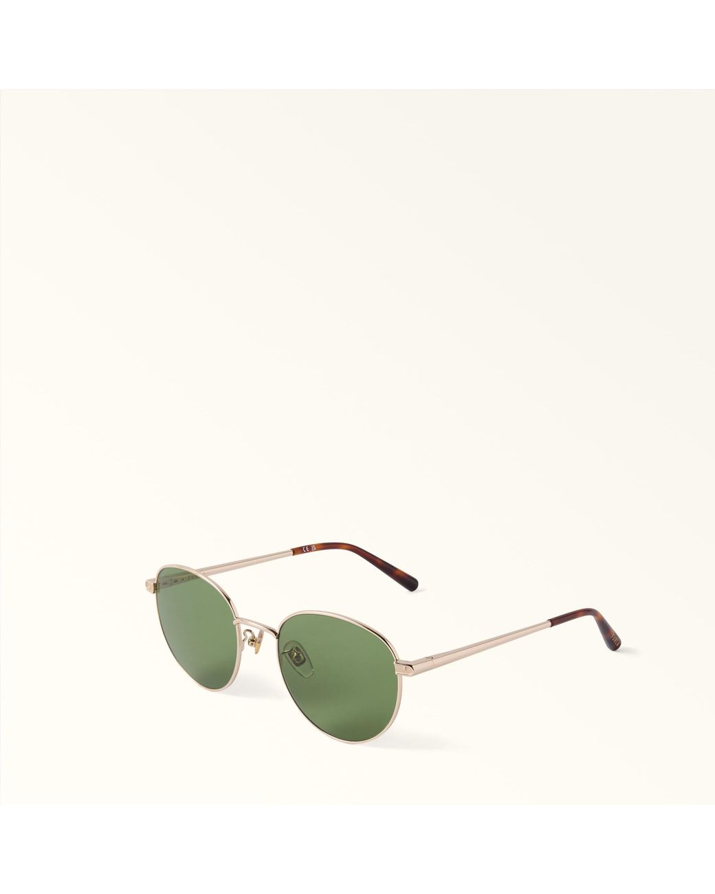 Furla Green Sunglasses Color Light Metal